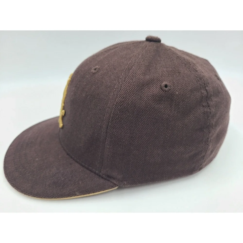 Youth Chicago White Sox‎ Twins Enterprise Flex Fitted Hat Cap MLB Baseball Brown